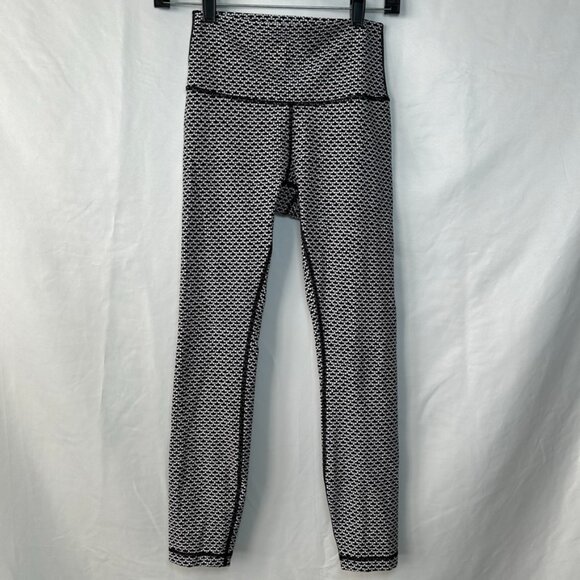 Lululemon Wonder Under High Rise Tight‎ Full-On Luxtreme Monochromic Black - Picture 1 of 8